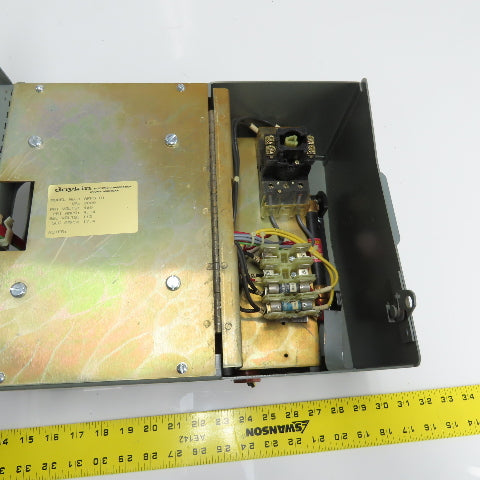 Daykin APFS-01 Enclosed Disconnect Transformer Pri 460V Sec 115V 2000VA