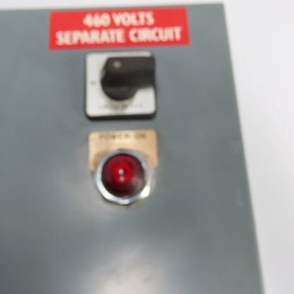 Daykin APFS-01 Enclosed Disconnect Transformer Pri 460V Sec 115V 2000VA