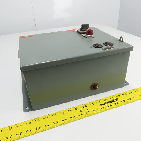 Daykin APFS-01 Enclosed Disconnect Transformer Pri 460V Sec 115V 2000VA