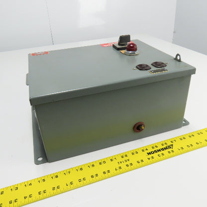 Daykin APFS-01 Enclosed Disconnect Transformer Pri 460V Sec 115V 2000VA