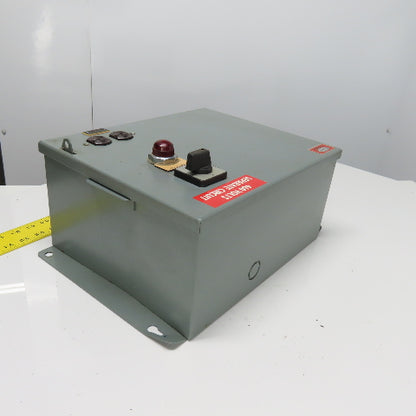 Daykin APFS-01 Enclosed Disconnect Transformer Pri 460V Sec 115V 2000VA
