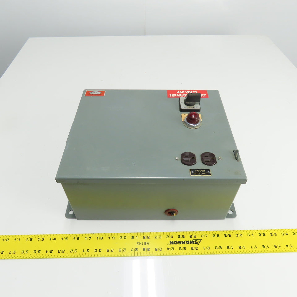 Daykin APFS-01 Enclosed Disconnect Transformer Pri 460V Sec 115V 2000VA