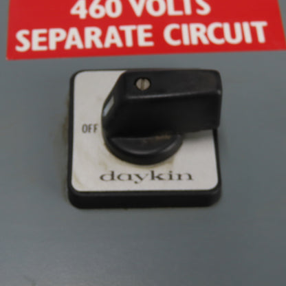 Daykin LTFS-05 Enclosed Disconnect Transformer Pri 460V Sec 115V 1000VA