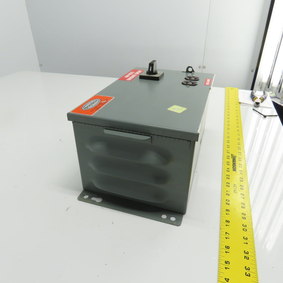Daykin LTFS-05 Enclosed Disconnect Transformer Pri 460V Sec 115V 1000VA