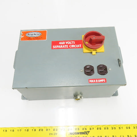 Daykin LTFS-05 Enclosed Disconnect Transformer Pri 460V Sec 115V 1000VA