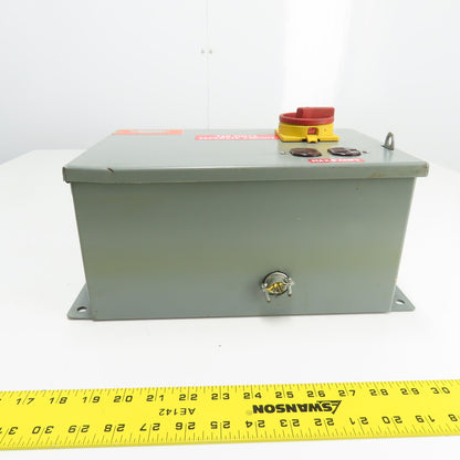 Daykin LTFS-05 Enclosed Disconnect Transformer Pri 460V Sec 115V 1000VA