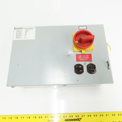 Daykin LTFS-05 Enclosed Disconnect Transformer Pri 460V Sec 120V 1000VA