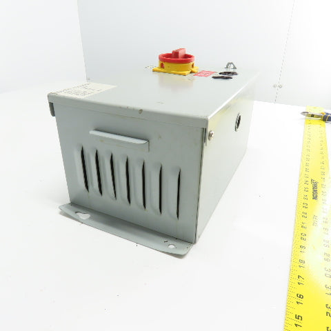 Daykin LTFS-05 Enclosed Disconnect Transformer Pri 460V Sec 120V 1000VA
