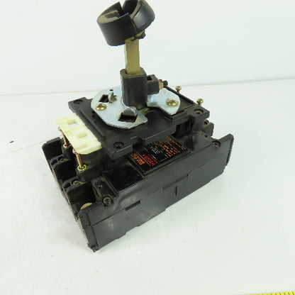 Fuji H202BA 200A Circuit breaker 600VAC 8KV W/ Disconnect Switch