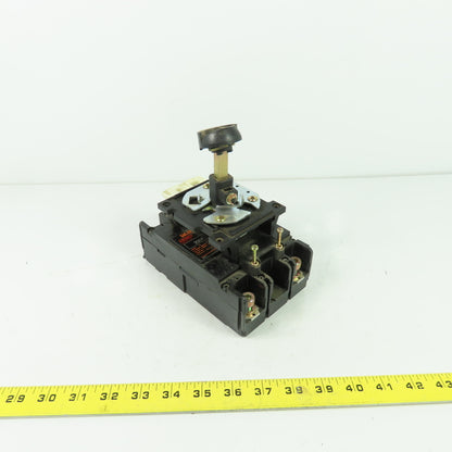 Fuji H202BA 200A Circuit breaker 600VAC 8KV W/ Disconnect Switch