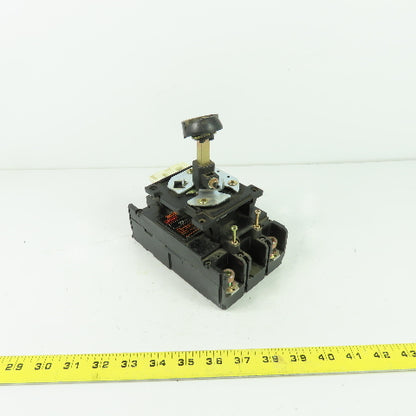 Fuji H202BA 200A Circuit breaker 600VAC 8KV W/ Disconnect Switch