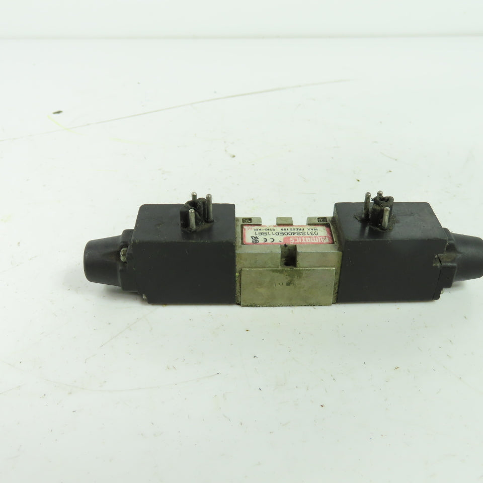 Numatics 031SS400E011B61 Pneumatic Solenoid Valve 158PSIG Max 24VDC Coil
