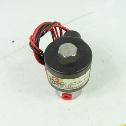 Peter Paul PPI 36-107-1 2-Way Valve W/EPDM 120V 60Hz