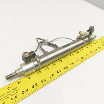 Numatics 1250D02-08A-03 1-1/4" Bore 8" Stroke Double Acting Magnet Air Cylinder