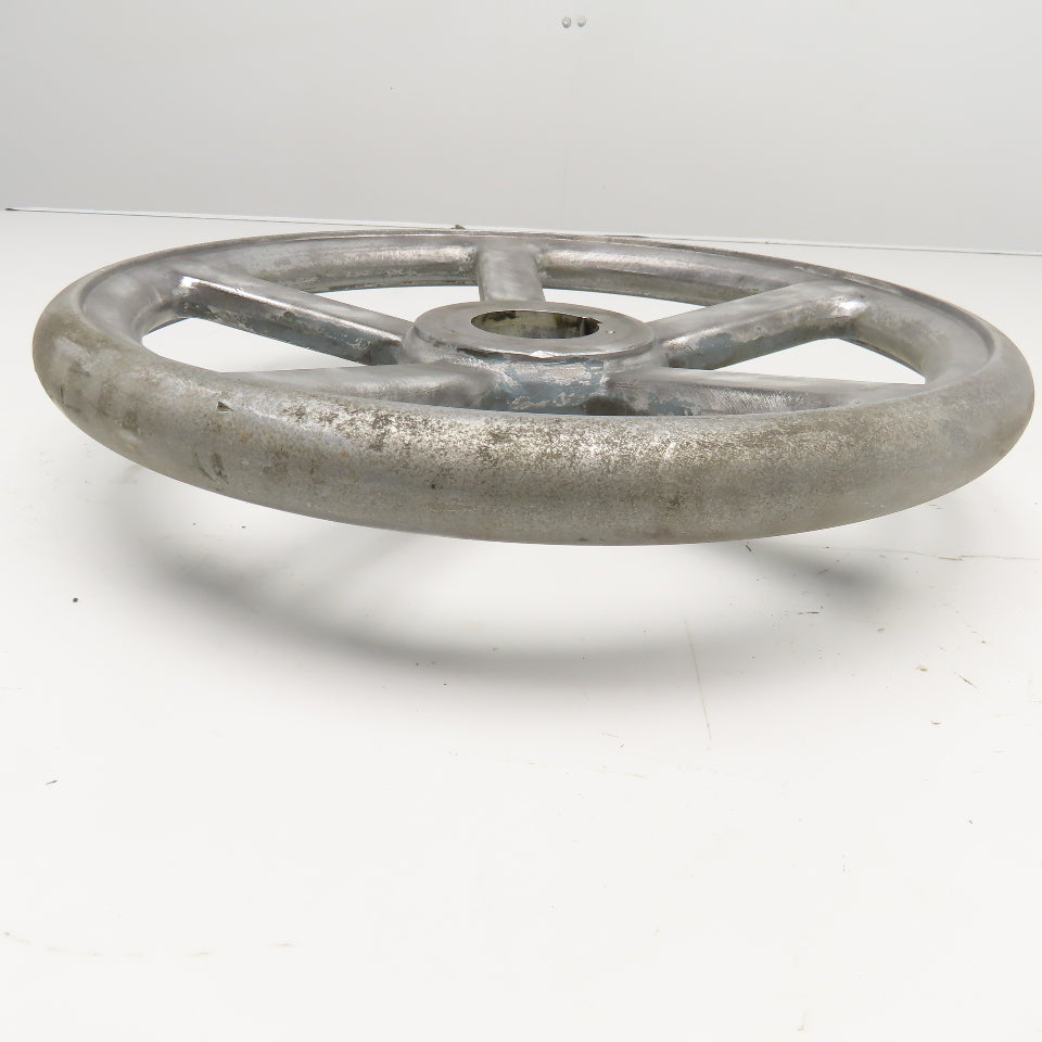 14" Spoked Machine Hand Wheel 2" Bore Aluminum