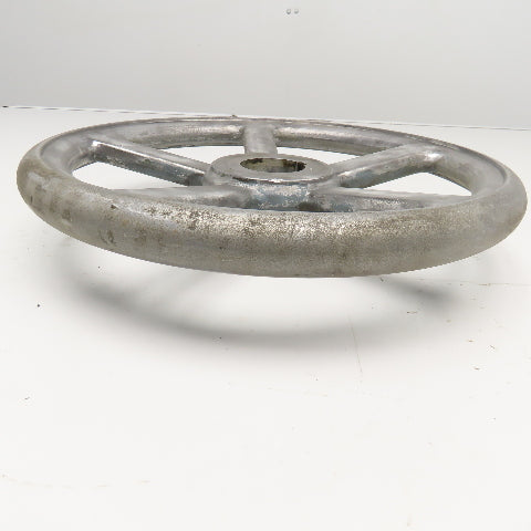 14" Spoked Machine Hand Wheel 2" Bore Aluminum