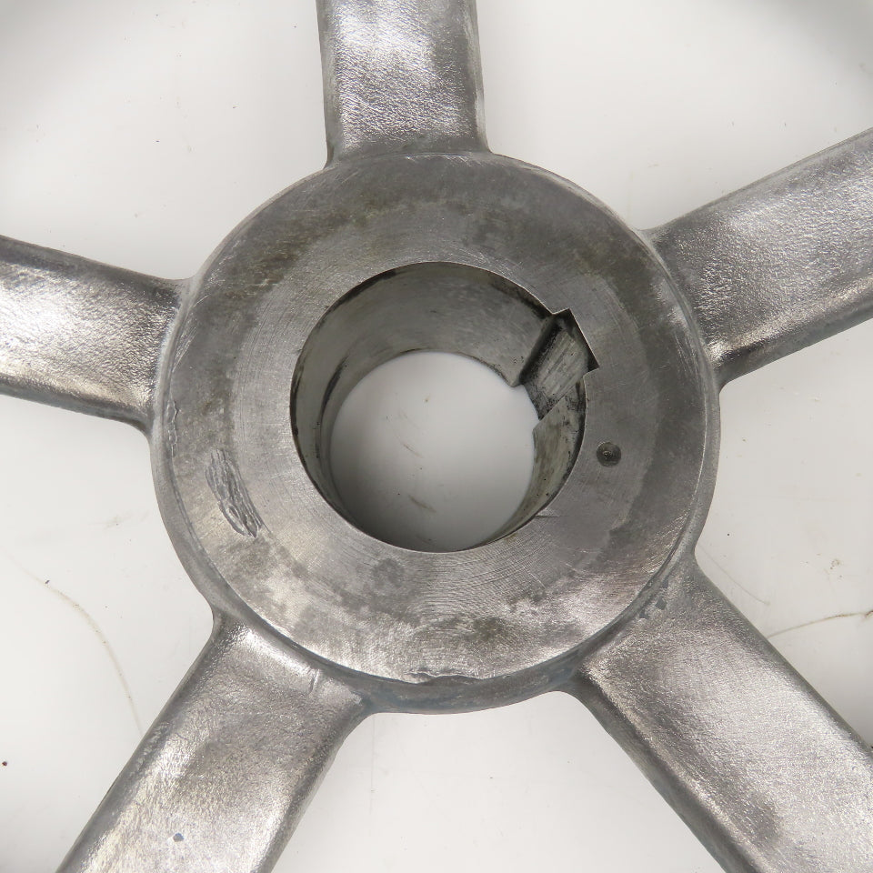 14" Spoked Machine Hand Wheel 2" Bore Aluminum