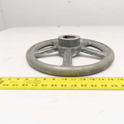 14" Spoked Machine Hand Wheel 2" Bore Aluminum