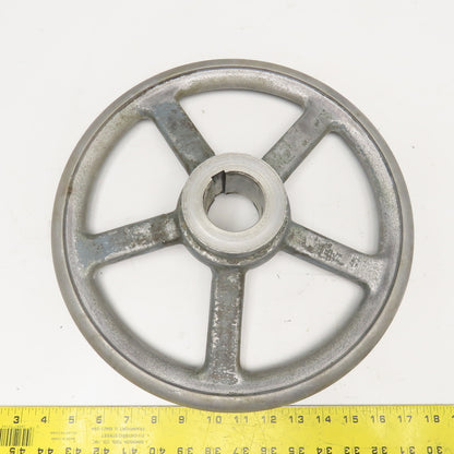 14" Spoked Machine Hand Wheel 2" Bore Aluminum