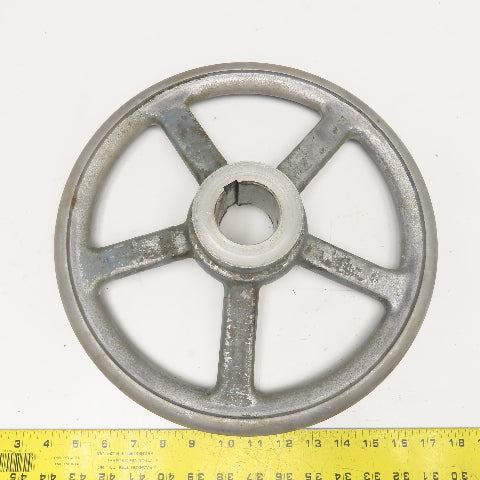 14" Spoked Machine Hand Wheel 2" Bore Aluminum
