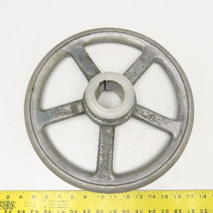 14" Spoked Machine Hand Wheel 2" Bore Aluminum