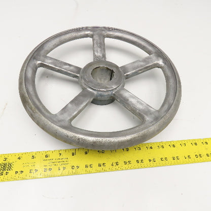 14" Spoked Machine Hand Wheel 2" Bore Aluminum