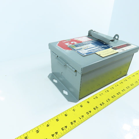 Square D SK5271N Class 9070 Transformer Disconnect Combo Pri 230/460 Sec 115V