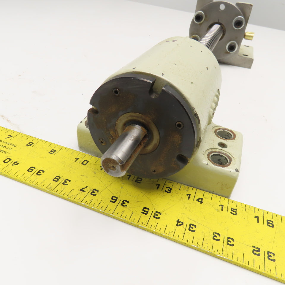 25mm OD Single Start 10mm Pitch Ball Screw Assembly 15" Screw Length 21" OAL