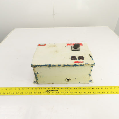 Daykin LTFS-05 Enclosed Disconnect Transformer Pri 460V Sec 115V 1000VA