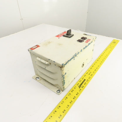 Daykin LTFS-05 Enclosed Disconnect Transformer Pri 460V Sec 115V 1000VA