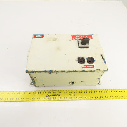 Daykin LTFS-05 Enclosed Disconnect Transformer Pri 460V Sec 115V 1000VA