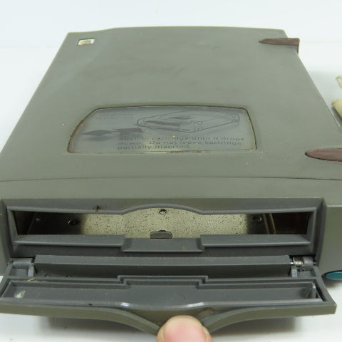 SyQuest 27001 Ezflyer 230mMB External Disk Drive W/ 3 Cartridges & Cord