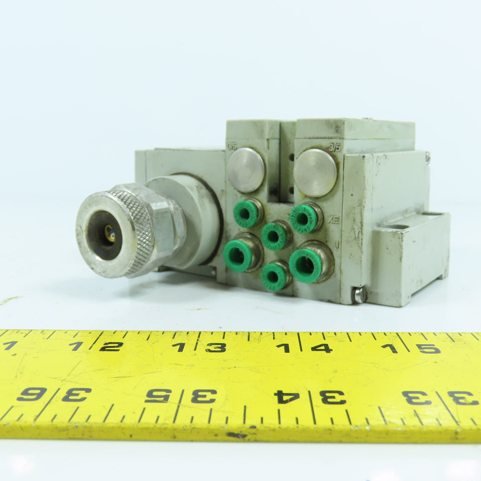 Numatics 020BW400MP00061 Pneumatic Solenoid Valve 24VDC Coil W/ Manifold