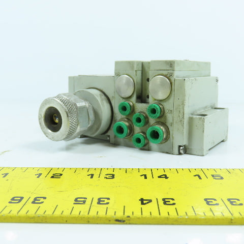 Numatics 020BW400MP00061 Pneumatic Solenoid Valve 24VDC Coil W/ Manifold