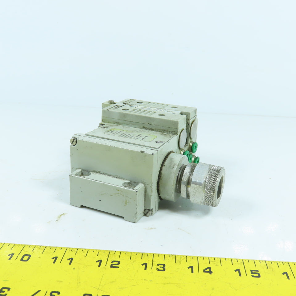 Numatics 020BW400MP00061 Pneumatic Solenoid Valve 24VDC Coil W/ Manifold