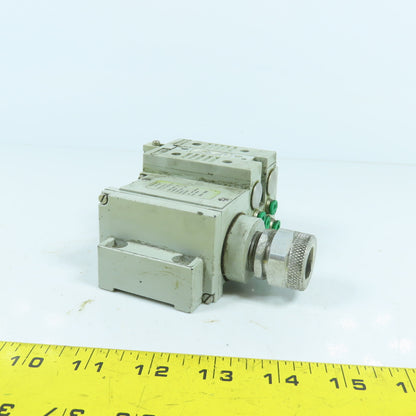 Numatics 020BW400MP00061 Pneumatic Solenoid Valve 24VDC Coil W/ Manifold