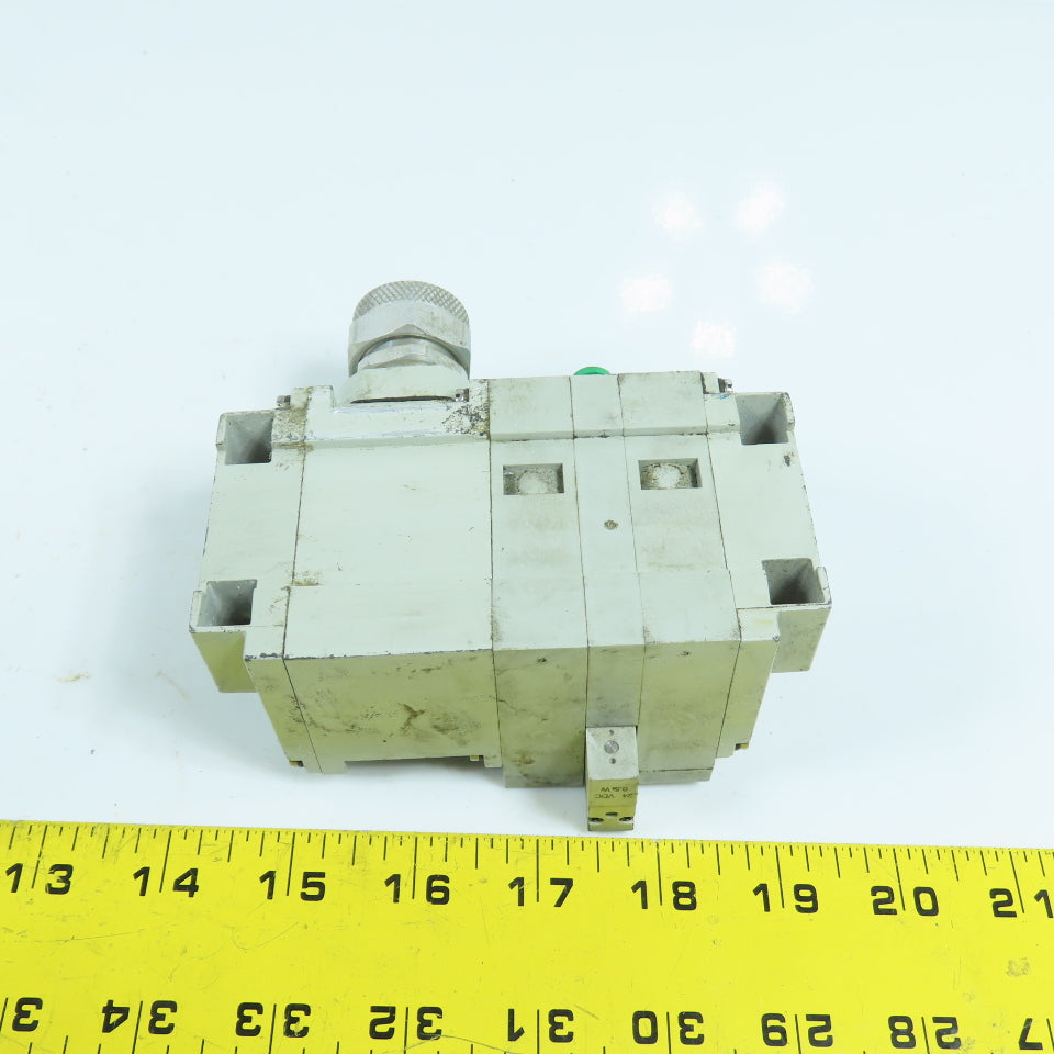 Numatics 020BW400MP00061 Pneumatic Solenoid Valve 24VDC Coil W/ Manifold