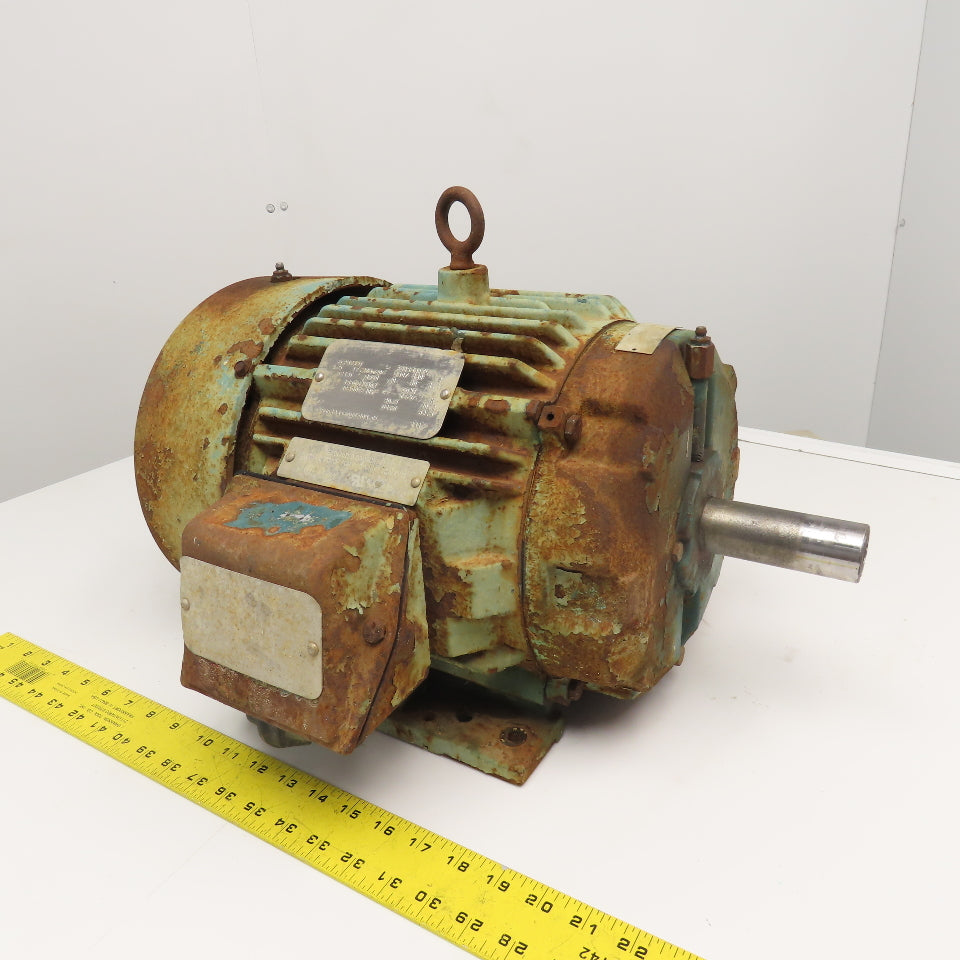 Baldor ECP3769T 7.5Hp 3520RPM 3Ph 230/460V 213T Frame AC Motor Tested