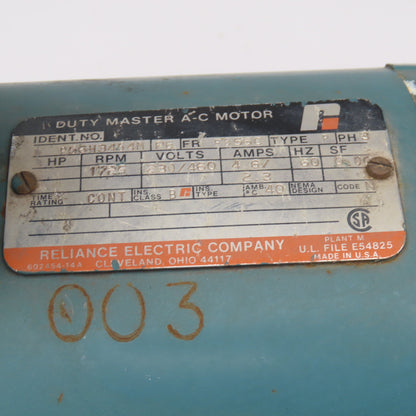 Reeves P56H345 4M Speed Drive 230/460V 3Ph FB56C Parts/Repair