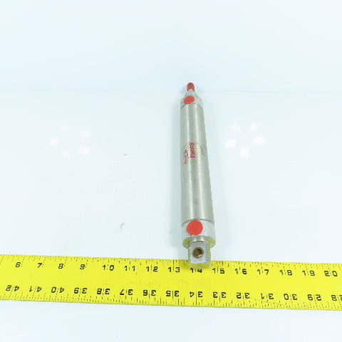 Bimba MRS-177-DXPZ Double Acting Pneumatic Stainless Cylinder 1.5" Bore 7"Stroke