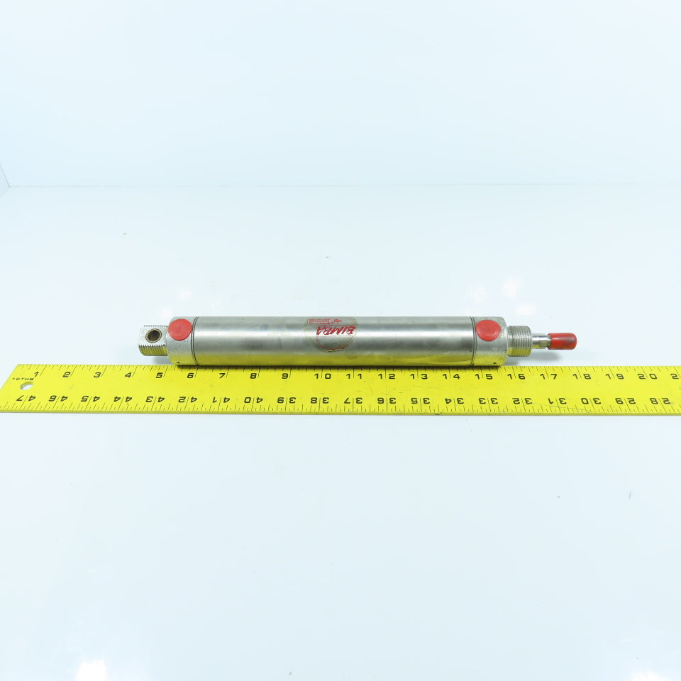 Bimba MRS-177-DXPZ Double Acting Pneumatic Stainless Cylinder 1.5" Bore 7"Stroke