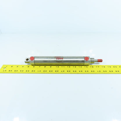 Bimba MRS-177-DXPZ Double Acting Pneumatic Stainless Cylinder 1.5" Bore 7"Stroke