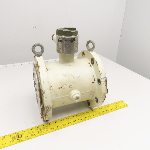 Yokogawa Admag AM215DN 6" Flange Mount Magnetic Flow Detector W/ Grounding Rings