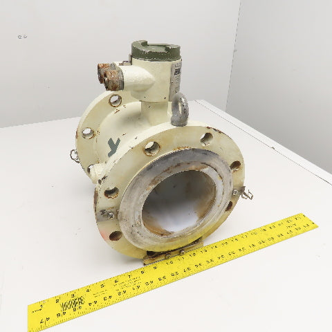 Yokogawa Admag AM215DN 6" Flange Mount Magnetic Flow Detector W/ Grounding Rings