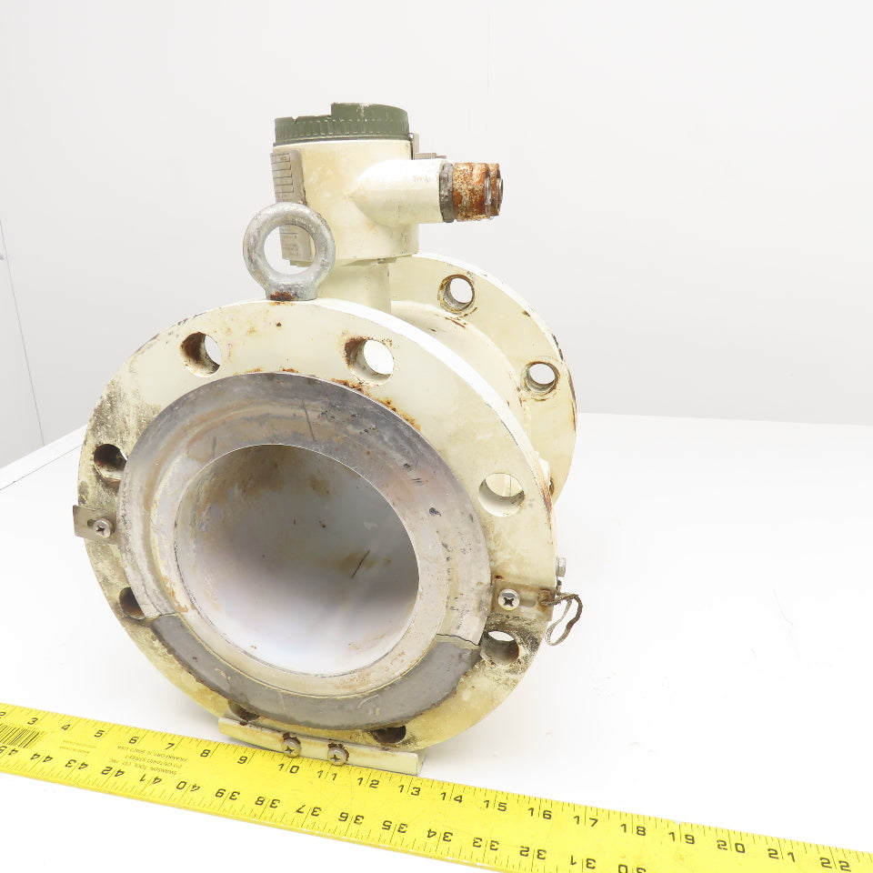 Yokogawa Admag AM215DN 6" Flange Mount Magnetic Flow Detector W/ Grounding Rings