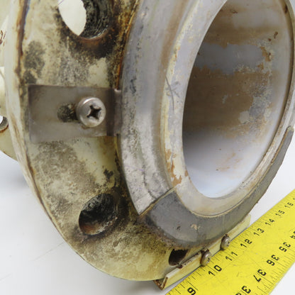 Yokogawa Admag AM215DN 6" Flange Mount Magnetic Flow Detector W/ Grounding Rings
