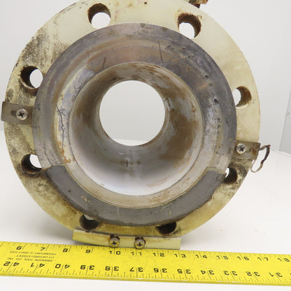Yokogawa Admag AM215DN 6" Flange Mount Magnetic Flow Detector W/ Grounding Rings