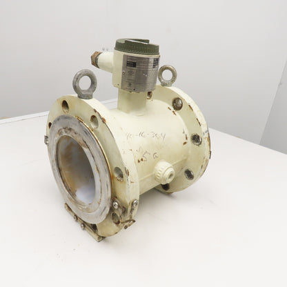 Yokogawa Admag AM215DN 6" Flange Mount Magnetic Flow Detector W/ Grounding Rings