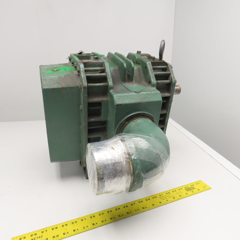 Dresser Roots 406 RCS JV Rotary Lobe Blower 3820 RPM Max 4" NPT 1-1/2" Shaft