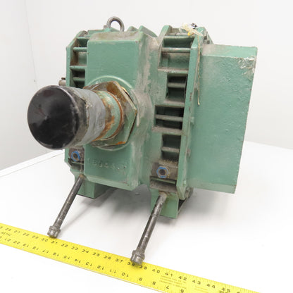 Dresser Roots 406 RCS JV Rotary Lobe Blower 3820 RPM Max 4" NPT 1-1/2" Shaft